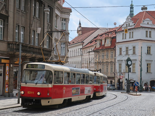 Public Transit in Prague, Czech Republic