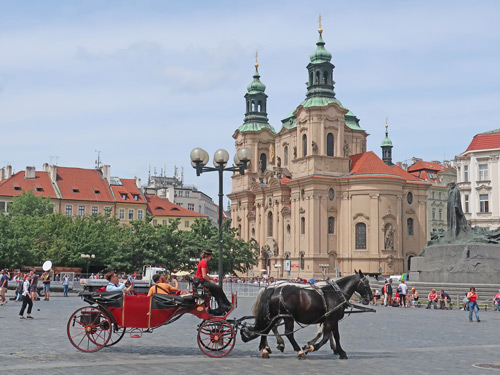 Carriage Ride, Prague Czechia